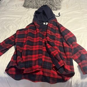 plaid AE jacket